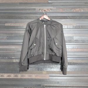 Free People Midnight Bomber Jacket